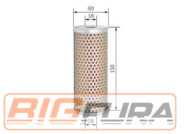 Фильтр гидроусилителя 150x60 MB 0004604283