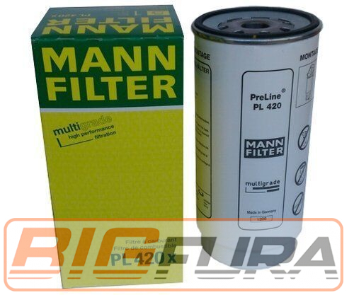Фильтр топливный грубой очистки PreLine 420 Mann-Hummel PL420x