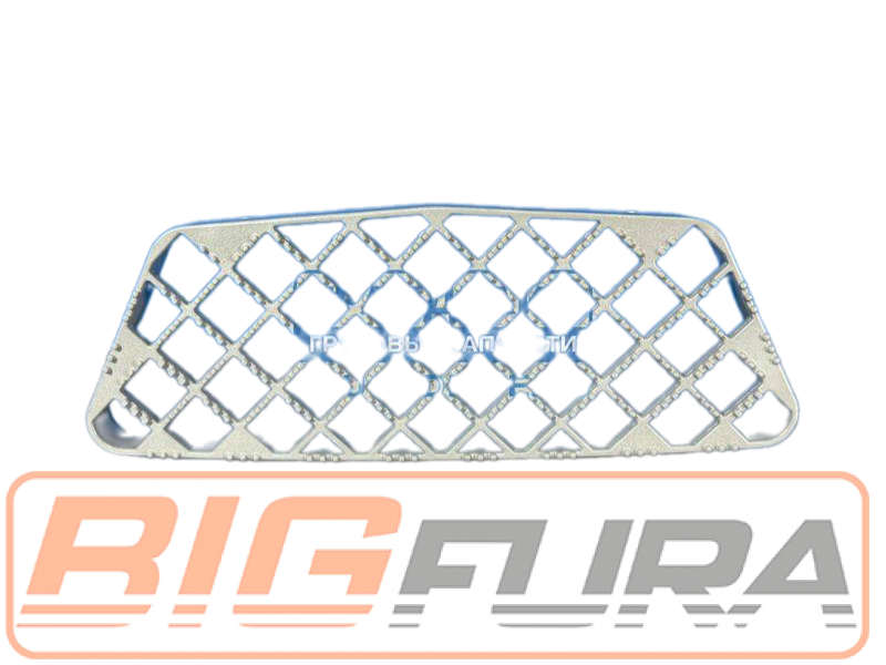 Накладка ступеньки для Sitrak верхняя литой алюминий AC712W61510-0273